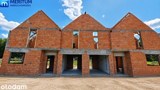 Bliźniak przy lesie | 130 m² | działka ok. 450 m² | Granica