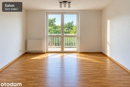 59 m² | 2 pokoje | Duży balkon | Widok na zieleń i las | Otwock