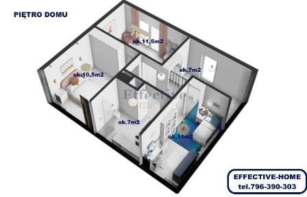 Szeregówka z ogrodem! Środa Śląska! Działka 150m2!