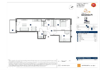 3-pokojowe mieszkanie 61m2 + balkon Bez Prowizji