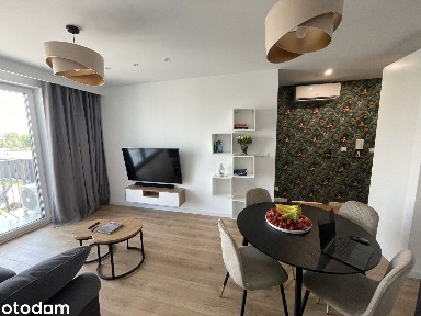 2 pokoje | 40 m2 | Klimatyzacja | Balkon | Garaż | Złocień