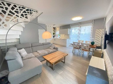 Na wynajem apartament z ogródkiem i garażem Warszewo Szczecin