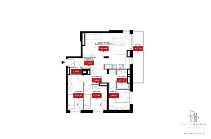 4 pokoje w centrum - widok na Odrę