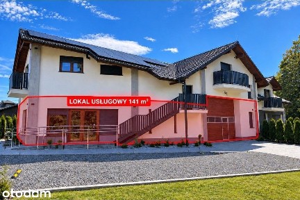 Lokal usługowy + dom z ogrodem Jaworze