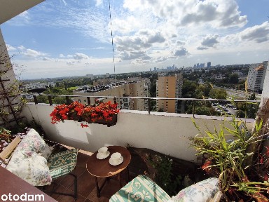 49 m² | 16 piętro | panorama Warszawy | loggia 6 m² | Żoliborz