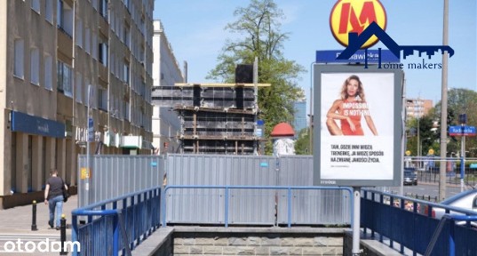 2 pokoje | Metro | Balkon | Ogród | Blisko Łaziene