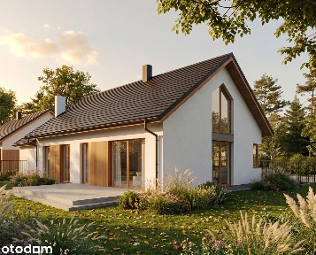 Osiedle domów parterowych wolnostojących nad zalewem Lubianka