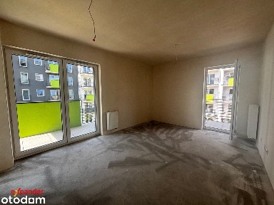 Nowe gotowe 2-pokojowe mieszkanie z dużym balkonem