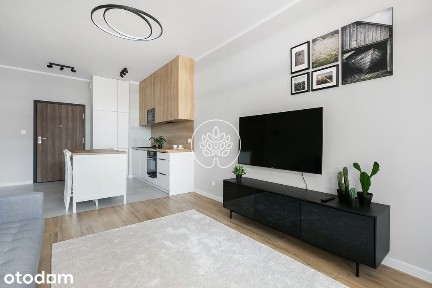 Dwupokojowy apartament w centrum miasta.