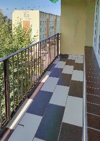 Mieszkanie z balkonem 59m2, 3 pokoje