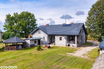 Imponujące 371 m2 - gotowy, ogromna działka - dom w gminie Sawin