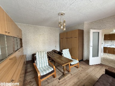 2 pokoje 42 m2 do remontu, własny ogródek z altanką, piwnica 10 m2