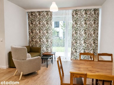 Nowe dwa pokoje z dużym ogrodem | garaż XL | 50 m²