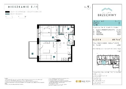 2-pokojowe mieszkanie 40m2 + balkon Bezpośrednio