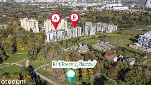 Płaszów 3 pok balkon garaż klima widok na park !