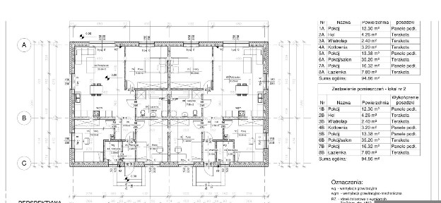 Dom parterowy 130 m² w zabudowie bliźniaczej Ogród Taras
