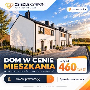 Dom w cenie mieszkania OsiedleCyrkonii Skwierzynka