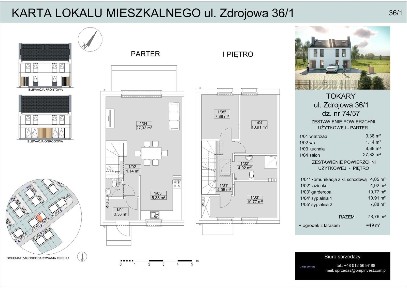 Dwupoziomowe mieszkanie z pięknym widokiem na pole