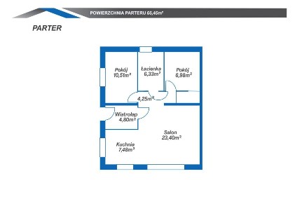 Dom 67 m2+30m2 poddasze w Przodkowie