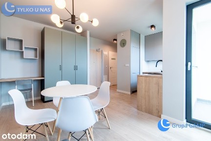 *Mogilska Tower* 9. piętro, widokowe dwa pokoje, balkon, od zaraz!