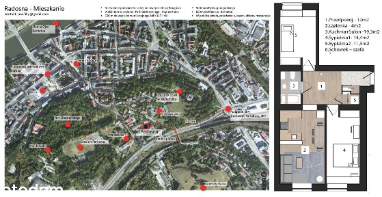 3 POKOJOWE MIESZKANIE W STARYM PODGÓRZU OBOK PARKU BEDNARSKIEGO