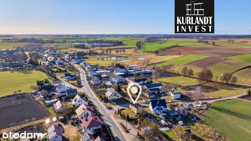 Dom z działką na usługi handlowe 80 m od jeziora