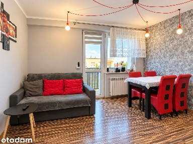 2 pokoje | 43 m² | balkon | siłownia | pełne wyposażenie | piwnica