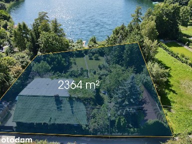 DOM NAD JEZIOREM GARBICZ | WŁASNA LINIA BRZEGOWA | PRYWATNY POMOST