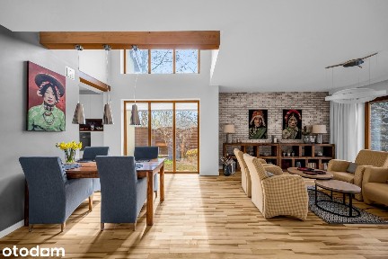 WYJĄTKOWY DOM W KONSTANCINIE-JEZIORNIE | 205 M² | DZIAŁKA 485 M²