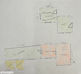 KAWALERKA+POMIESZCZENIA PRZYNALEŻNE ŁĄCZNIE 48,81 m² | KAMIENIEC ZĄBK