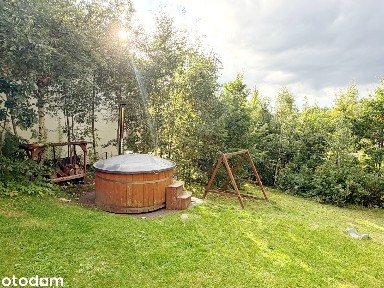 Wyjątkowy dom na Kaszubach -jezioro, natura i balia