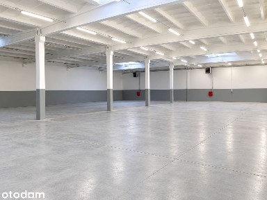Hala 1000m2 magazyn / produkcja z rampą i biurem na wynajem w Łodzi