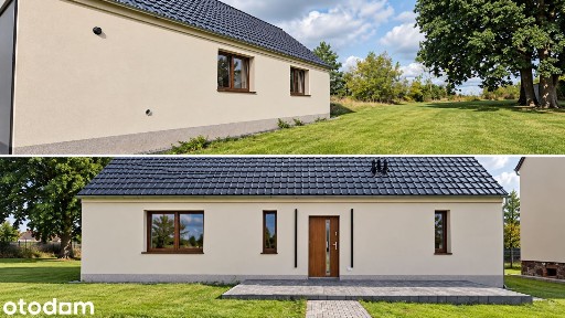 Domek pod miastem.