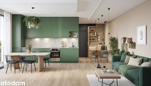 Własny ogród w mieście | 3 pokoje | 61 m² | 0% prowizji
