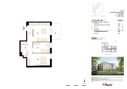 3 pokoje | balkon | winda | hala garażowa | M14