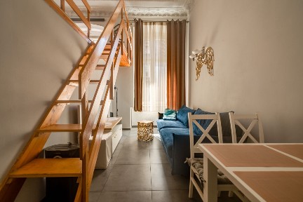 Centrum | 40 m² | 2 pok. + antresola | balkon