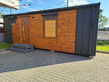 Dom modułowy, mobilny, całoroczny 32m2