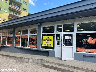 Lokal handlowo. -usługowy - 200 mkw centrum, ul. Kusocińskiego 21