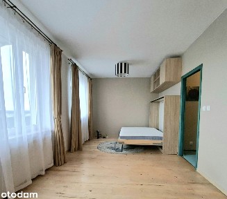 Duża kawalerka 38 m² z klimatyzacją, balkonem, blisko metra | Bemowo