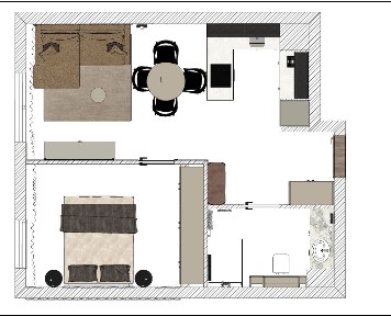 2 pokoje 40 m2 w Zamieniu koło Ursynowa