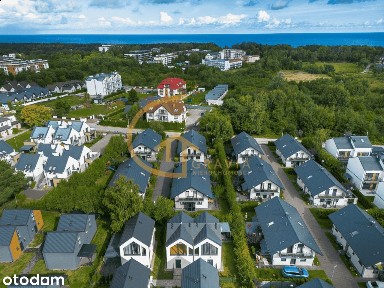 Nowoczesny bliźniak nad morzem | Jastrzębia Góra