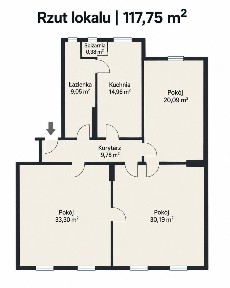 TOP Lokalizacja / 117,75 m² w kamienicy | Dąbrowskiego 7 | Jeżyce