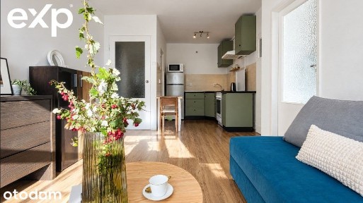 2 pokoje 36 m²|osobna sypialnia|900 m od Wroclavii