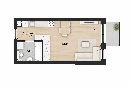 Kawalerka 30 m² | GARAŻ + KOMÓRKA W CENIE | HIT CENOWY!