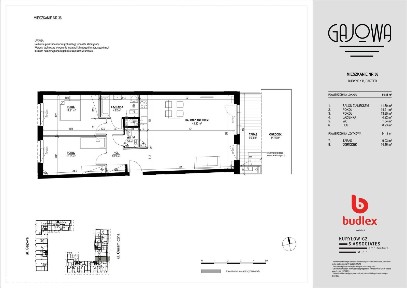 Gajowa | mieszkanie 3-pok. | B.36