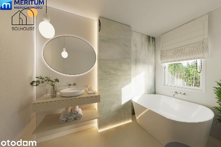 Duży bliźniak z działką 550m2