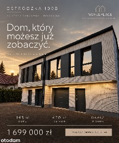 Dom z oddechem | 143 m² | działka 420 m² | garaż | zieleń