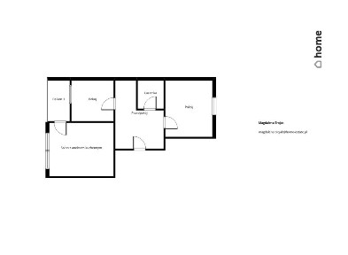 3 POKOJE | 46,5 m² | PO GENERALNYM REMONCIE | CHMAJA