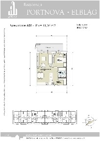 2-pokojowe mieszkanie 41m2 + balkon Bezpośrednio