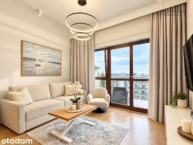 60 m² | ostatnie piętro | 3 pokoje | duży balkon | klimatyzacja